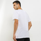 Hush Puppies Pakaian Pria 2 Ss Crew Modal In White