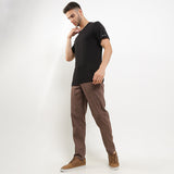 Hush Puppies Pakaian Underwear Pria 2 Ss Vneck Modal In Black