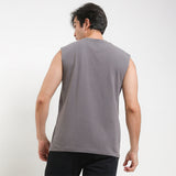 Hush Puppies Pakaian Pria Tank Top Ctnsp2 Muscle In All Gray
