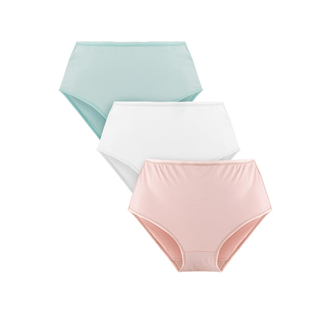 Hush Puppies Underwear  Wanita Midi In Pink / White / Aqua
