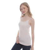 Hush Puppies Pakaian Tank Top Wanita  Basic Camisole In  Light Pink/Beige