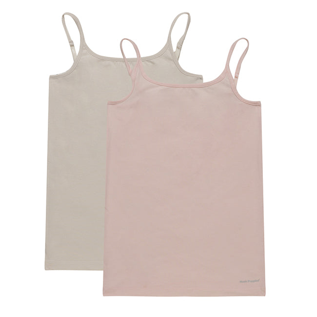 Hush Puppies Pakaian Tank Top Wanita  Basic Camisole In  Light Pink/Beige
