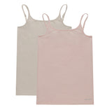 Hush Puppies Pakaian Tank Top Wanita  Basic Camisole In  Light Pink/Beige