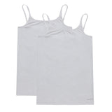 Hush Puppies Pakaian Tank Top Wanita  Basic Camisole In  White/White