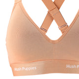Hush Puppies Pakaian Wanita Sport Bra Serena In Pink Nude