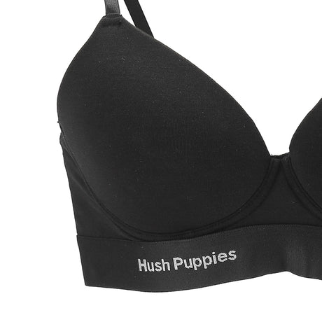 Hush Puppies Pakaian Wanita Sport Bra Joyner In Black