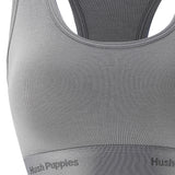 Hush Puppies Pakaian Wanita Sport Bra Flo In Dark Gray