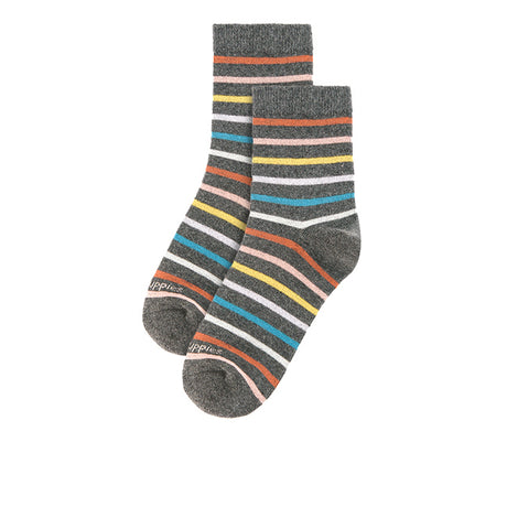 Hush Puppies Aksesoris Wanita Ladies Qua Socks In Dusty Pink/Gray/Dk Gray