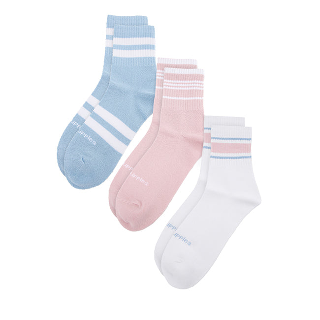 Hush Puppies Aksesoris Wanita Alani L Qua Socks In Wh/Pk/Bl