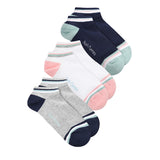 Hush Puppies Aksesoris Wanita Noelle L Ankle Socks In Nv/Gy/Pk