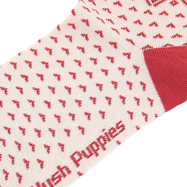 Hush Puppies Aksesoris Unisex Vica L Qua Socks In Red