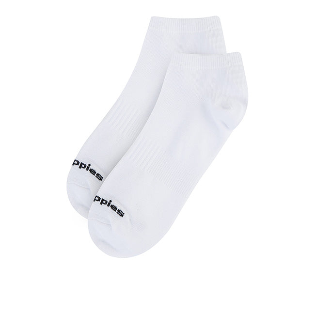 Hush Puppies Women Zoe L Ankle Socks In All White