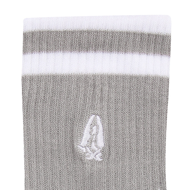 Lexi L Qua Sock In Gray/Pink/Black