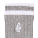 Lexi L Qua Sock In Gray/Pink/Black