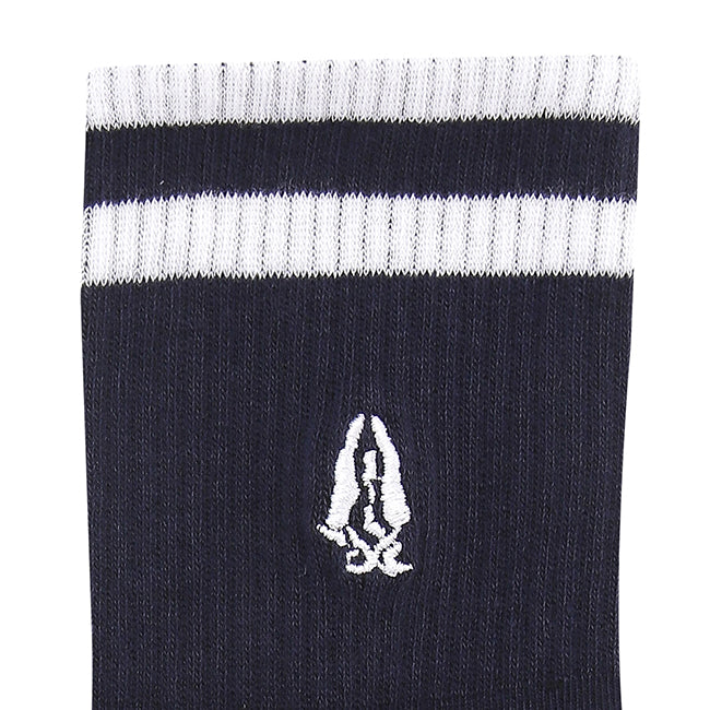 Lexi L Qua Sock In Gray/Pink/Black