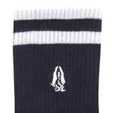 Lexi L Qua Sock In Gray/Pink/Black