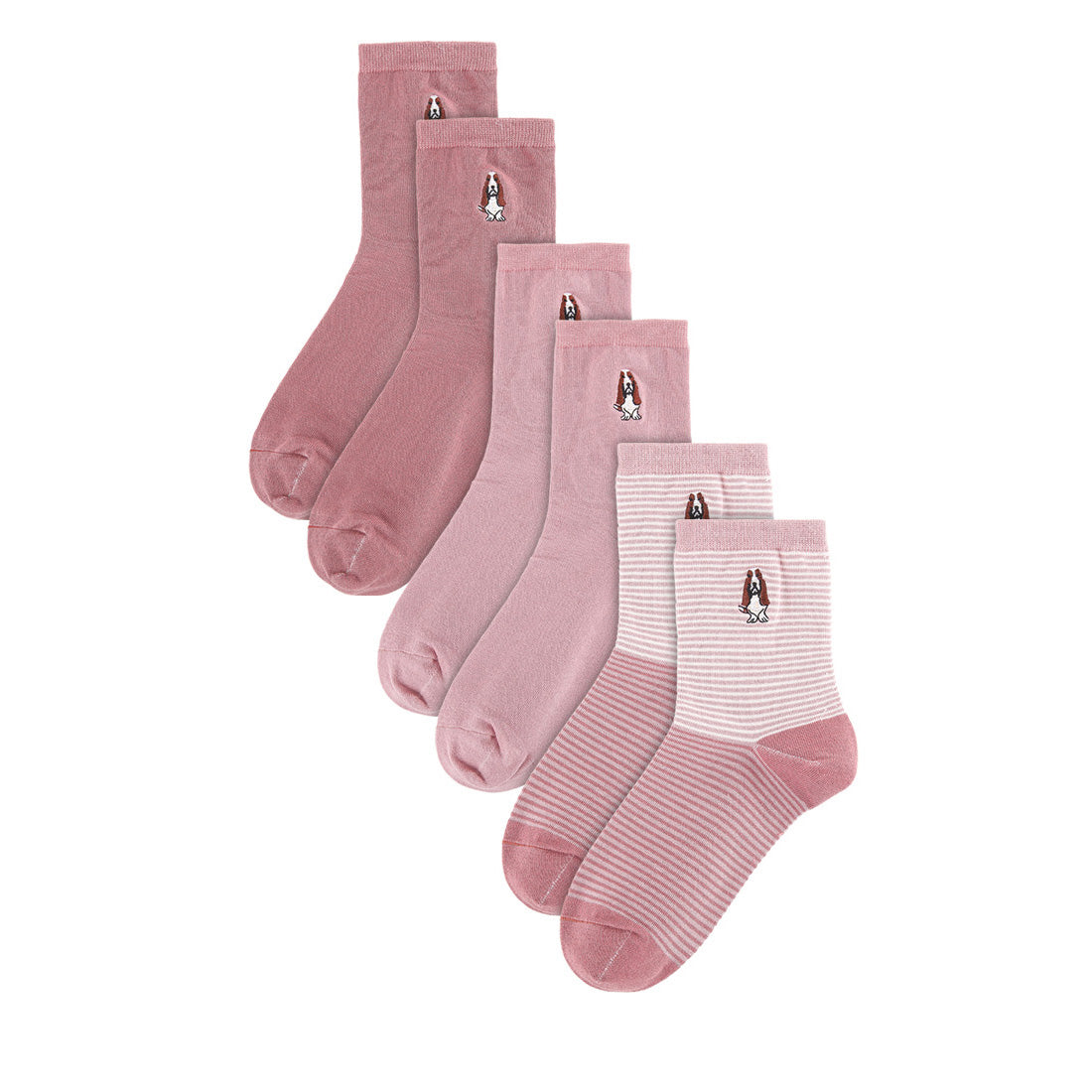 Mauves L Qua Sock In Ma/Pk/Lg