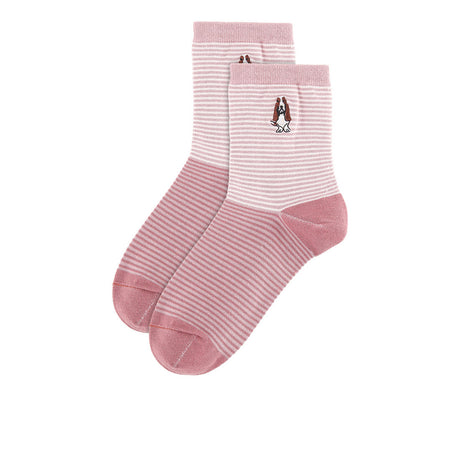 Mauves L Qua Sock In Ma/Pk/Lg