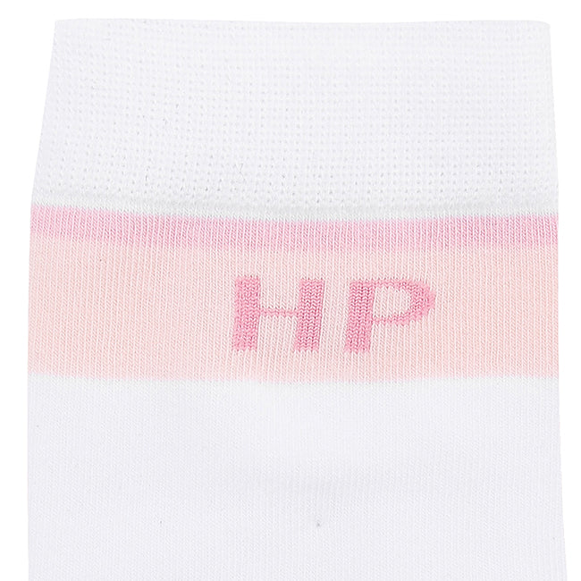 Juno L Qua Sock In Pink/Gray/White