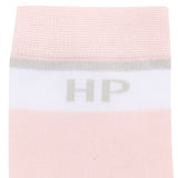 Juno L Qua Sock In Pink/Gray/White