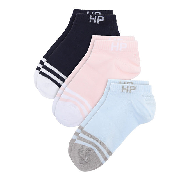 Poppy L Ankle Sock In Blue/Navy/Pink