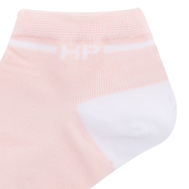 Ella L Ankle Sock In White/Gray/Pink