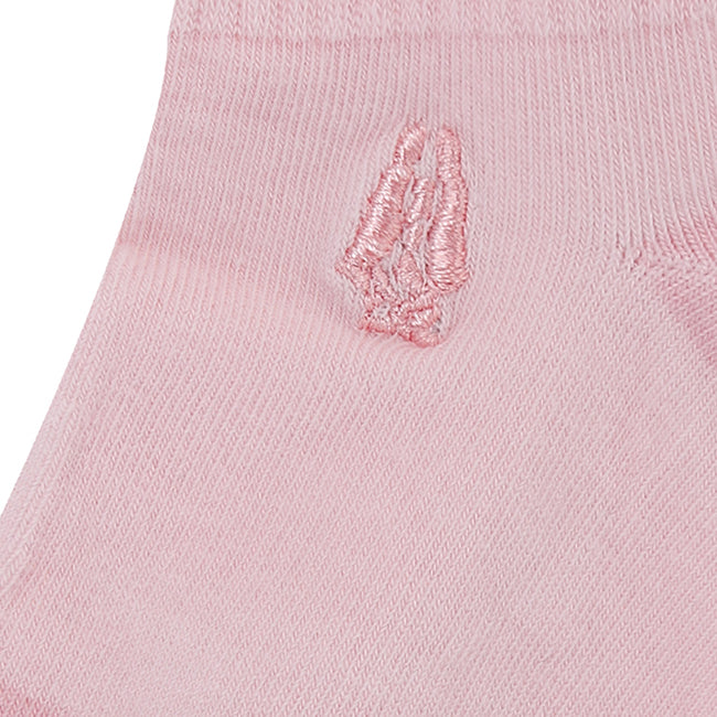 Hush Puppies Wanita Cleo L Ankle Socks In Wh/Pk/Lb