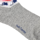 Gissela L Qua Sock In Gray/Navy