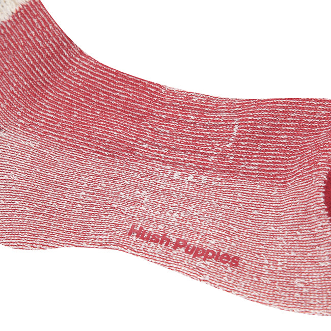 Wh Setha L Qua Sock In Mustard/Red
