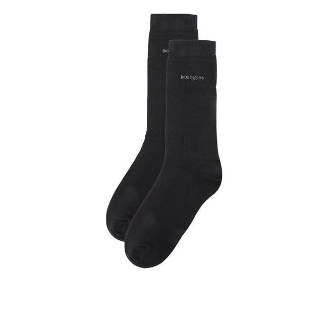 Hush Puppies Aksesoris Kaos Kaki Unisex Mens Crew Socks In Black