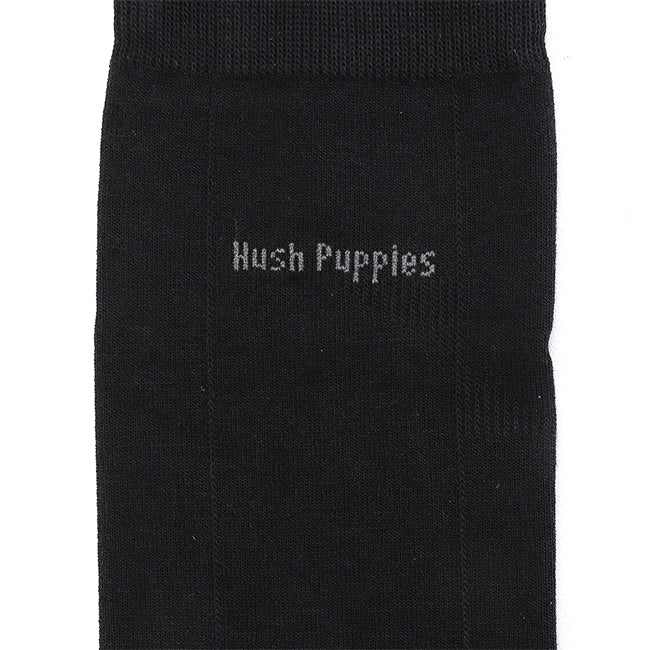 Hush Puppies Aksesoris Kaos Kaki Unisex Mens Crew Socks In Black