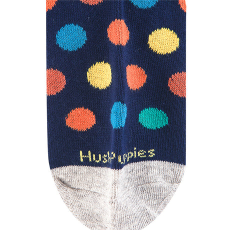 Hush Puppies Aksesoris Pria Mens Crew Socks In Navy / Grey / Yellow Solid