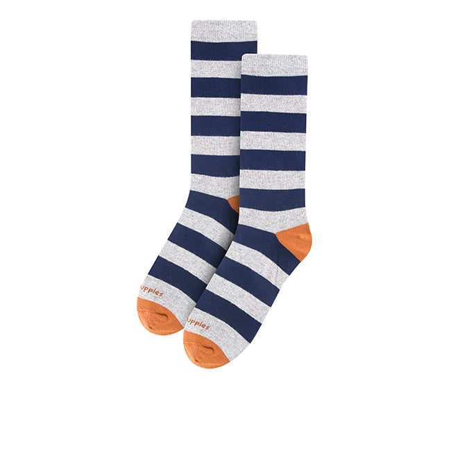 Hush Puppies Aksesoris Pria Mens Crew Socks In Gray Multicolor