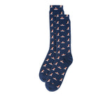 Hush Puppies Aksesoris Pria Mens Crew Socks In Gray / Navy/ Blue
