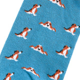 Hush Puppies Aksesoris Pria Mens Crew Socks In Gray / Navy/ Blue