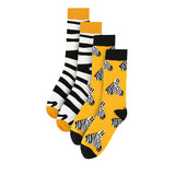 Hush Puppies Aksesoris Pria Mens Crew Socks In Yellow / White