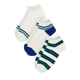 Hush Puppies Aksesoris Pria Mens Ankle Socks In White / Green / Blue