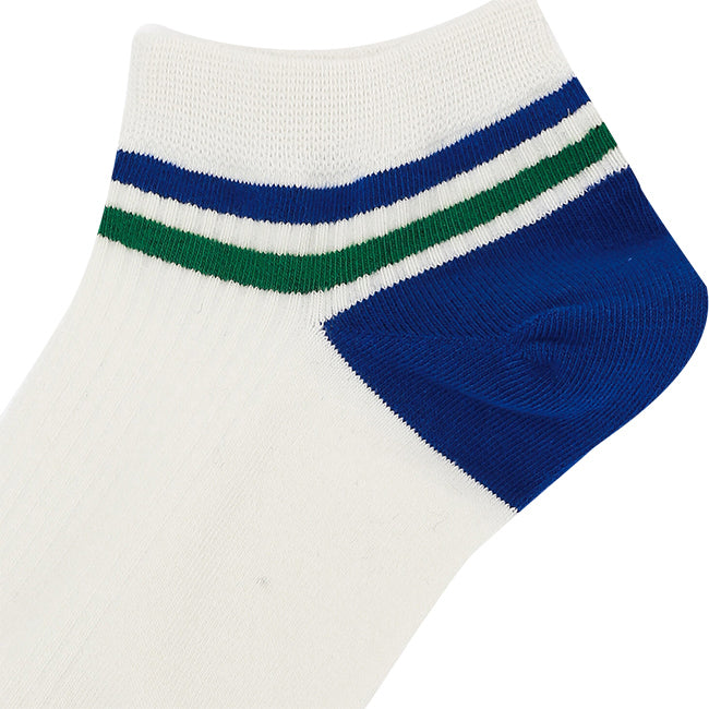 Hush Puppies Aksesoris Pria Mens Ankle Socks In White / Green / Blue