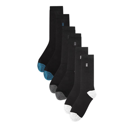 Hush Puppies Aksesoris Unisex Bams M Crew Socks In Black