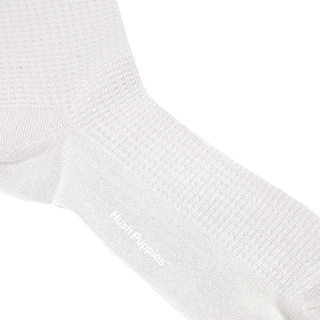 Hush Puppies Aksesoris Pria Waff M Crew Socks In Bl/Wh