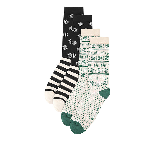 Hush Puppies Aksesoris Unisex Breth M Crew Socks In Navy
