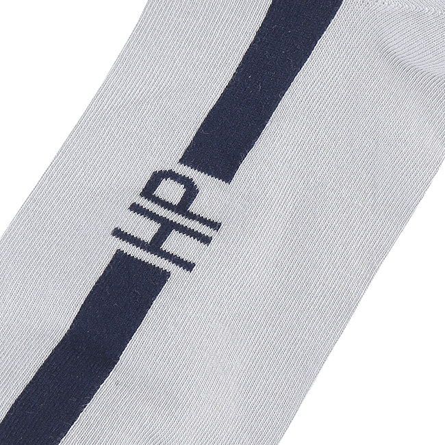 Roger M Ankle Sock In Navy/Gray/Black