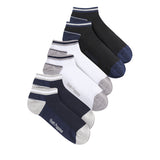 Travis M Ankle Sock In Wh/Gy/Dg