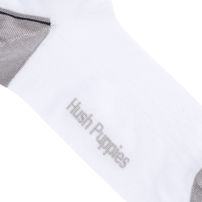 Travis M Ankle Sock In Wh/Gy/Dg