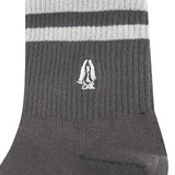 Leo M Qua Sock In Dg/Gy/Bk