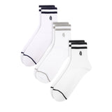 Leo M Qua Sock In All White