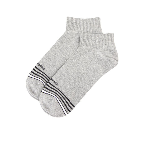 Waylon M Ankle Sock In Navy/Black/Gray