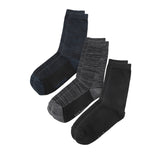 Hush Puppies Aksesoris Pria Socks Bry In Navy/Gray/Black