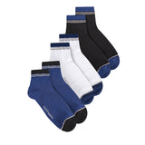Ray M Qua Sock In Nv/Wh/Bk