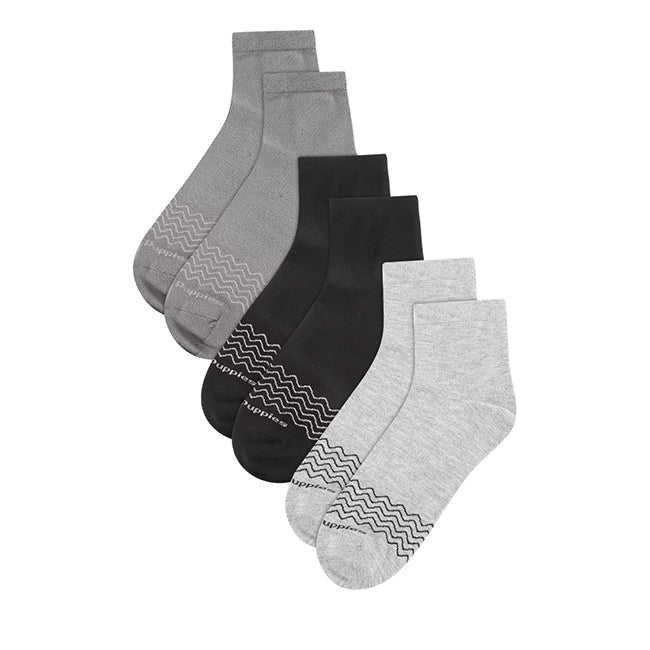 Drew M Qua Sock In Dgy/Gy/Bk